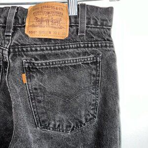 Vintage Levi's 550 Orange Tab Jeans